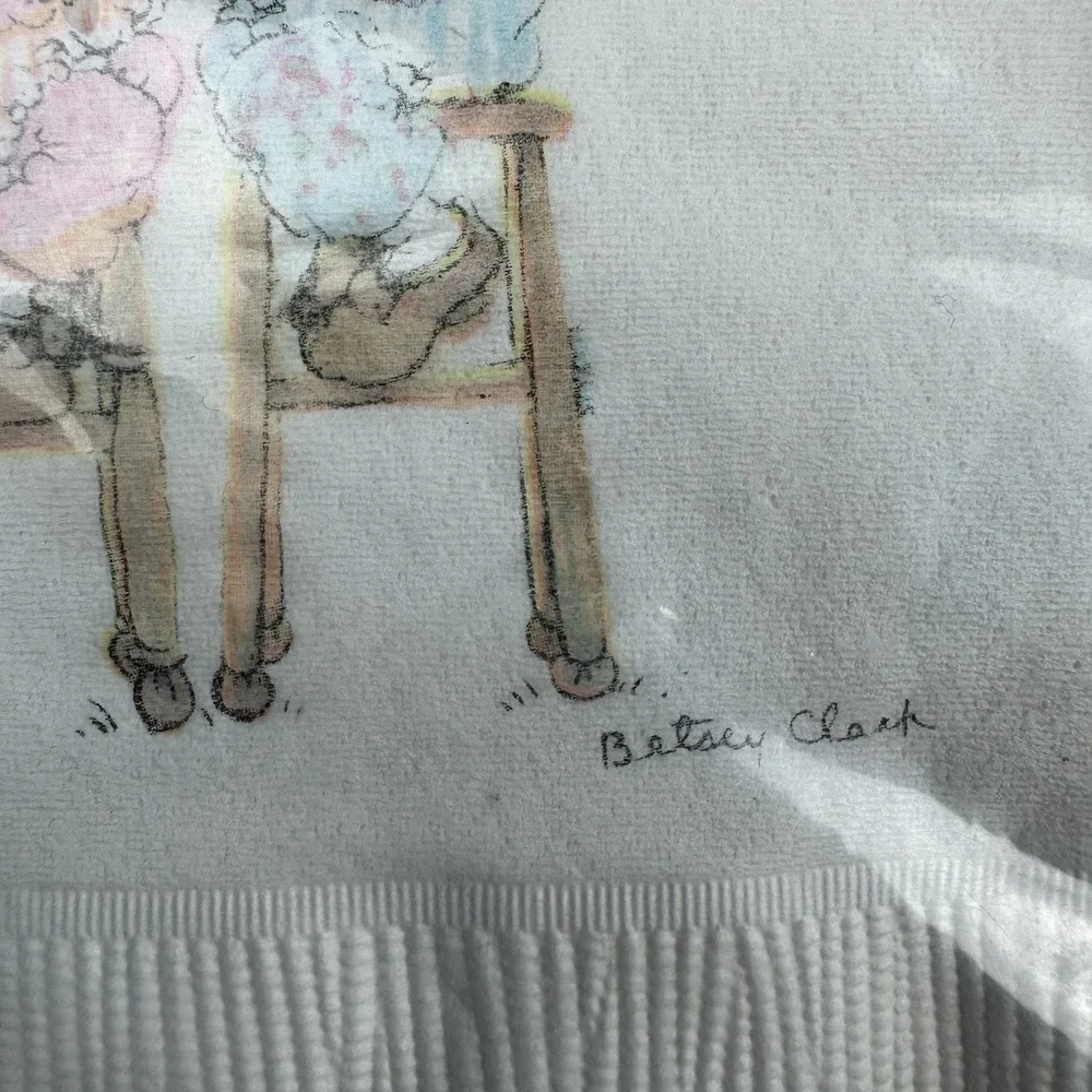 Vintage Hallmark Betsey Clark‎ Paper Beverage Napkins (20) NOS 10x10